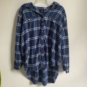 3/$25 BDG/UO Asymmetrical Flannel